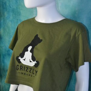 Yoga Bear Crop T-Shirt